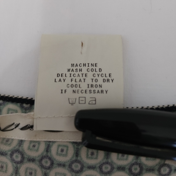 Max Studio Green Black Sleeveless Tie Dress Size L - Picture 11 of 13